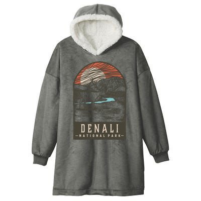 Denali National Park Hooded Wearable Blanket