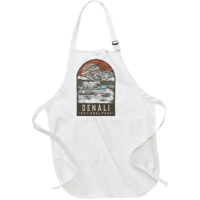 Denali National Park Full-Length Apron With Pockets