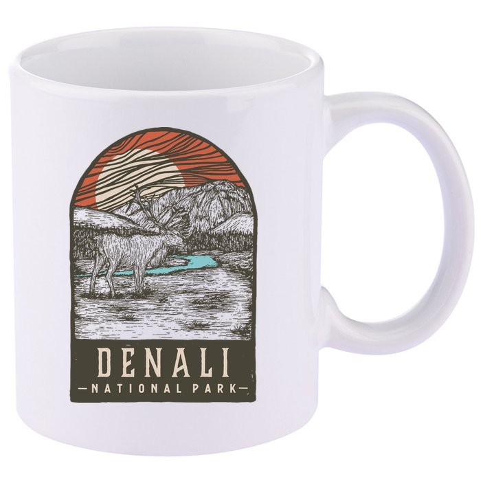 Denali National Park 11oz C Handle Ceramic Mug
