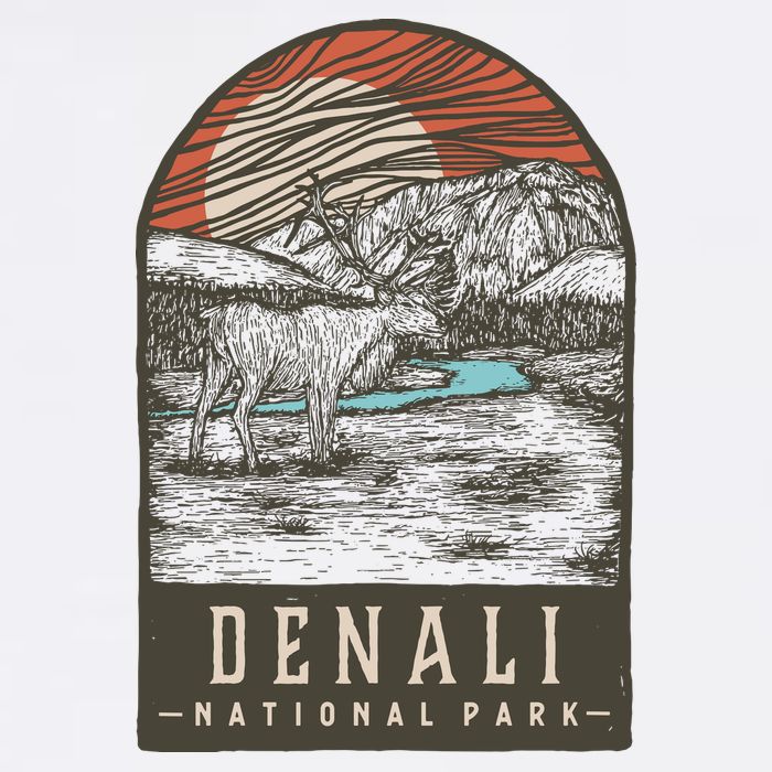 Denali National Park 11oz C Handle Ceramic Mug