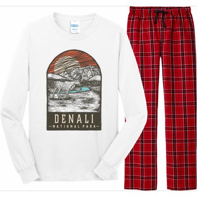 Denali National Park Long Sleeve Pajama Set