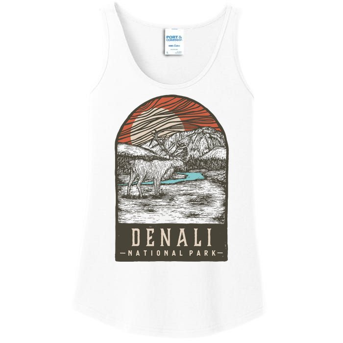 Denali National Park Ladies Essential Tank