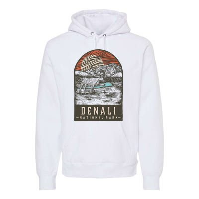 Denali National Park Premium Hoodie