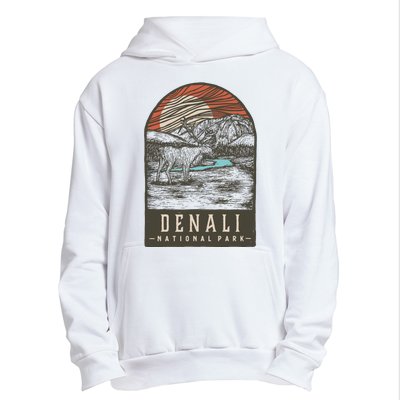 Denali National Park Urban Pullover Hoodie