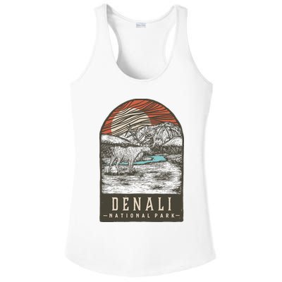 Denali National Park Ladies PosiCharge Competitor Racerback Tank