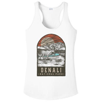 Denali National Park Ladies PosiCharge Competitor Racerback Tank