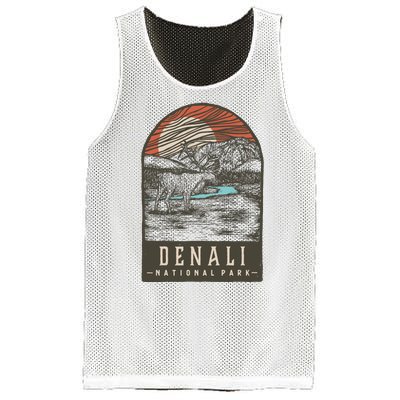 Denali National Park Mesh Reversible Basketball Jersey Tank