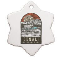 Denali National Park Ceramic Star Ornament