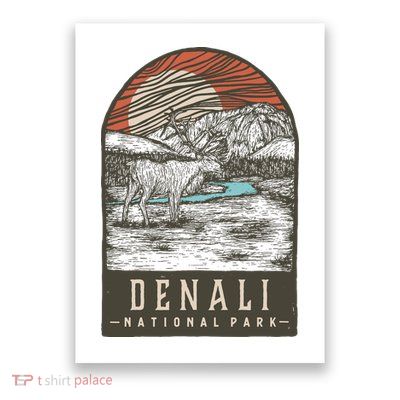 Denali National Park Poster