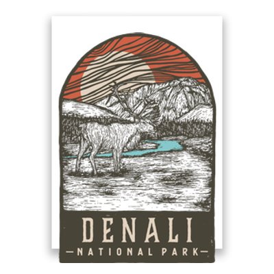 Denali National Park Poster