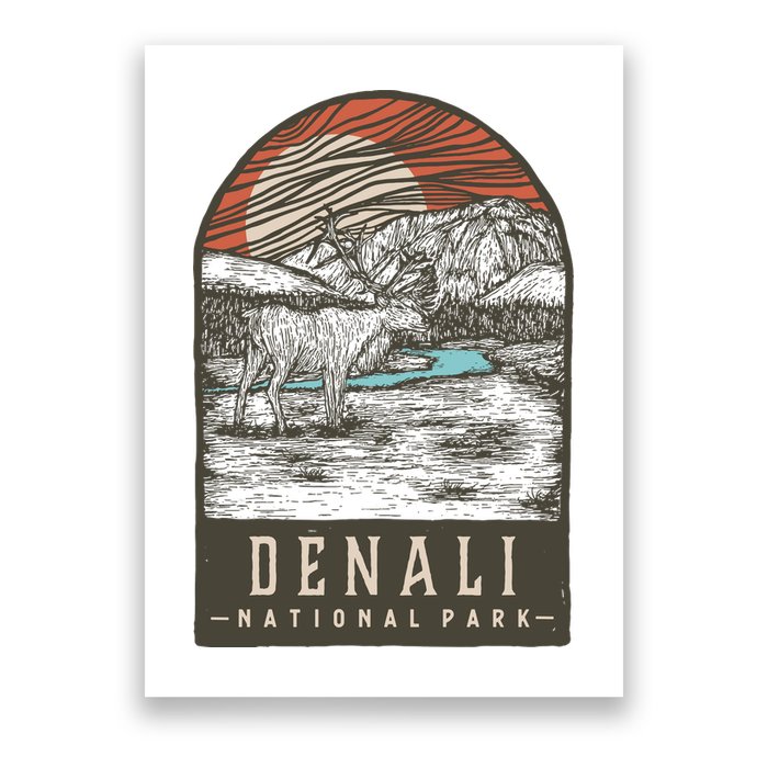 Denali National Park Poster