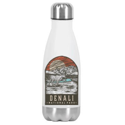 Denali National Park Stainless Steel Insulated Water Bottle