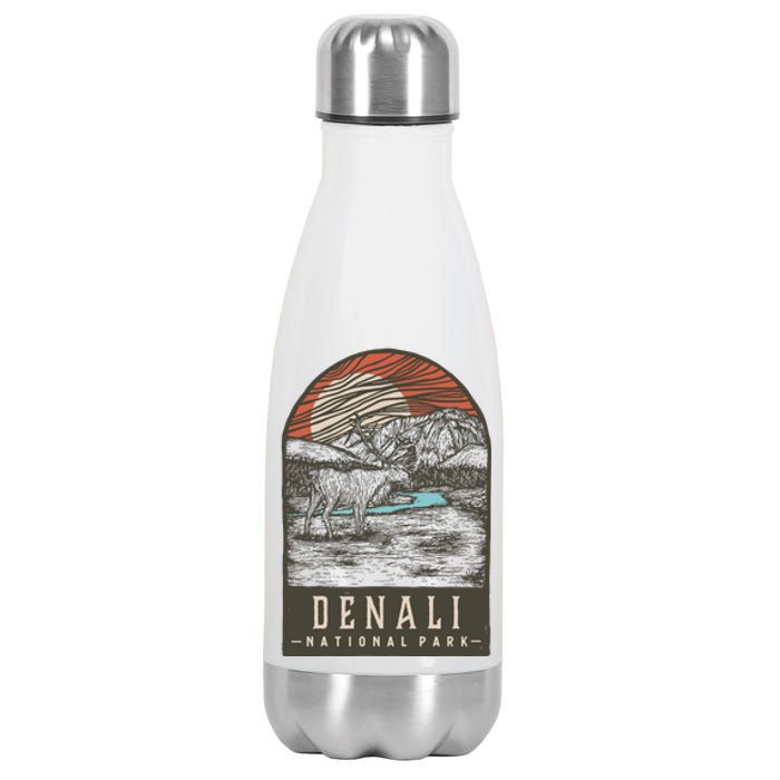 Denali National Park Stainless Steel Insulated Water Bottle