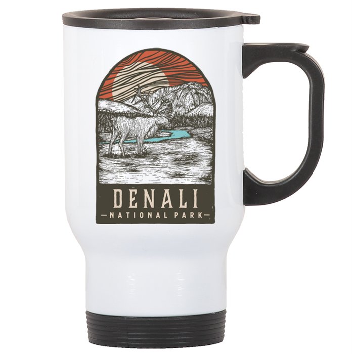 Denali National Park Stainless Steel Travel Mug