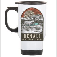 Denali National Park Stainless Steel Travel Mug