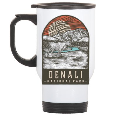 Denali National Park Stainless Steel Travel Mug