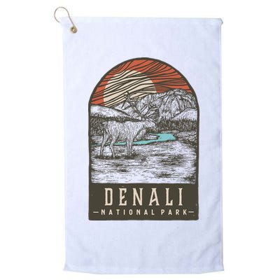 Denali National Park Golf Towel