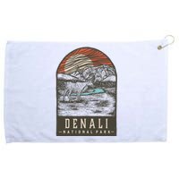 Denali National Park Grommeted Golf Towel