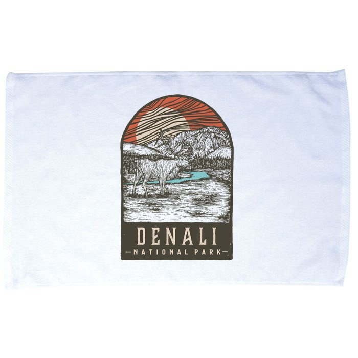 Denali National Park Microfiber Hand Towel