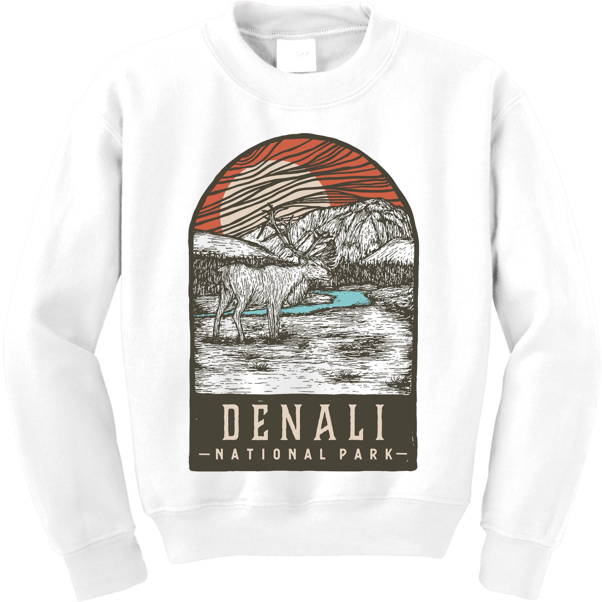 Denali National Park Kids Sweatshirt