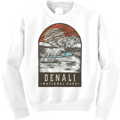 Denali National Park Kids Sweatshirt