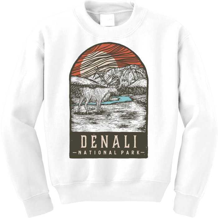 Denali National Park Kids Sweatshirt