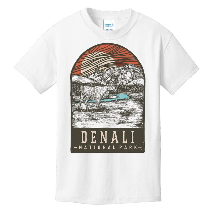 Denali National Park Kids T-Shirt