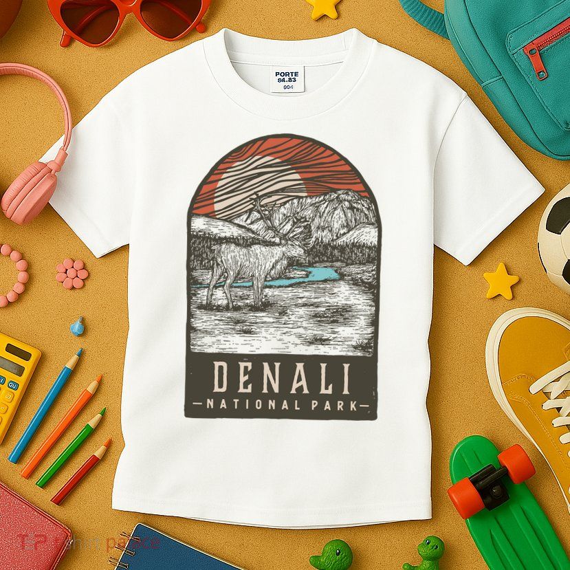 Denali National Park Kids T-Shirt