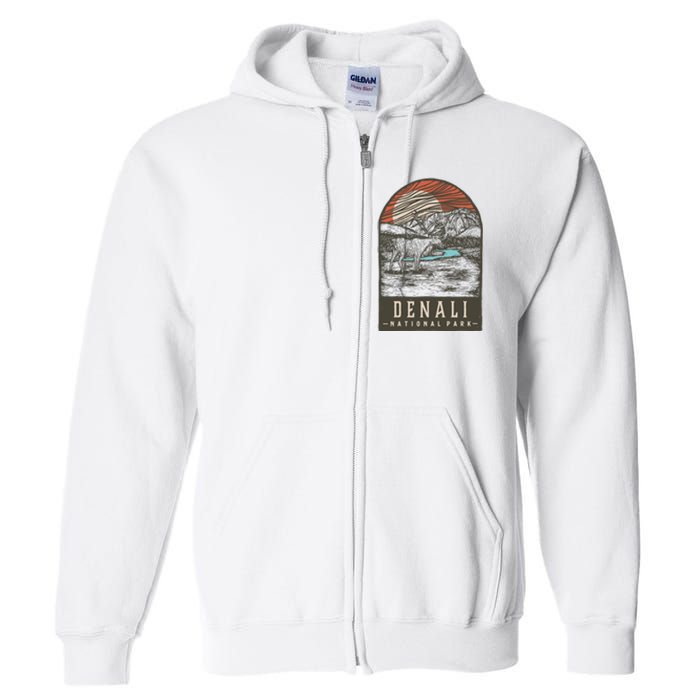 Denali National Park Full Zip Hoodie