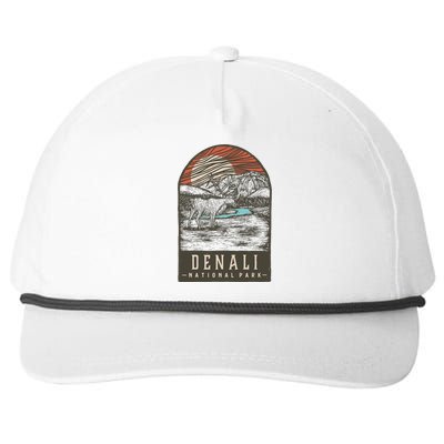 Denali National Park Snapback Five-Panel Rope Hat