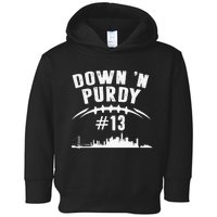 Down 'N Purdy Mr Irrelevant San Francisco 262 Brock 13 Toddler Hoodie