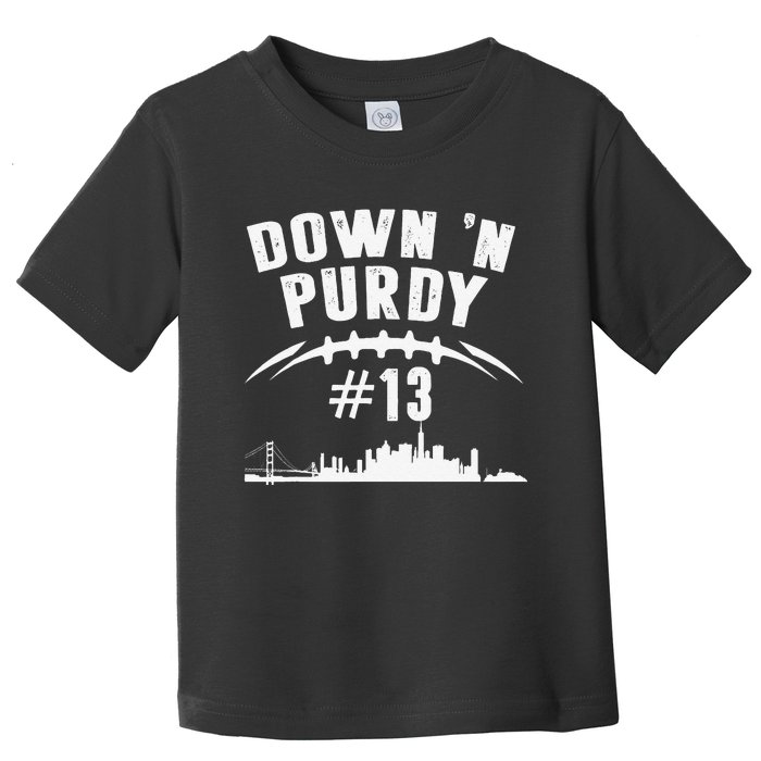 Down 'N Purdy Mr Irrelevant San Francisco 262 Brock 13 Toddler T-Shirt