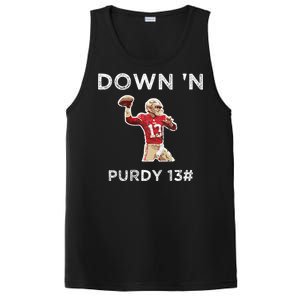 Down 'N Purdy 13 Brock Purdy American Football Quarterback PosiCharge Competitor Tank