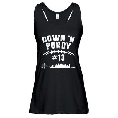 Down 'N Purdy Mr Irrelevant San Francisco 262 Brock #13 Ladies Essential Flowy Tank