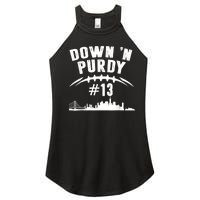 Down 'N Purdy Mr Irrelevant San Francisco 262 Brock #13 Women’s Perfect Tri Rocker Tank