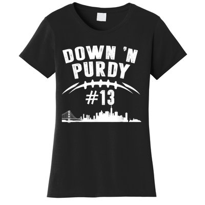 Down 'N Purdy Mr Irrelevant San Francisco 262 Brock #13 Women's T-Shirt