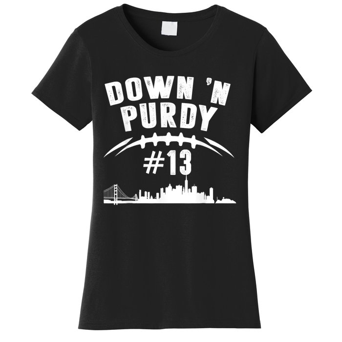 Down 'N Purdy Mr Irrelevant San Francisco 262 Brock #13 Women's T-Shirt