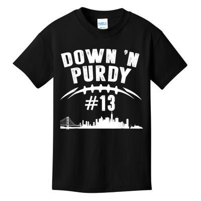 Down 'N Purdy Mr Irrelevant San Francisco 262 Brock #13 Kids T-Shirt