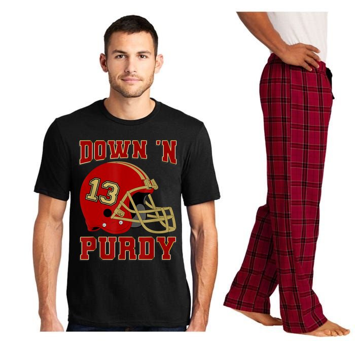 Down 'N Purdy 13 Purdy American Quarterback Pajama Set