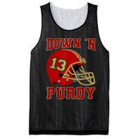 Down 'N Purdy 13 Purdy American Quarterback Mesh Reversible Basketball Jersey Tank