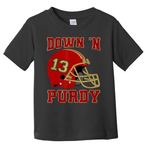 Down 'N Purdy 13 Purdy American Quarterback Toddler T-Shirt