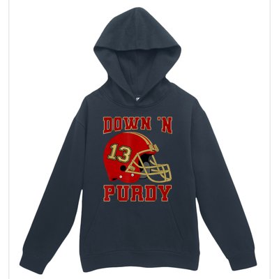 Down 'N Purdy 13 Purdy American Quarterback Urban Pullover Hoodie