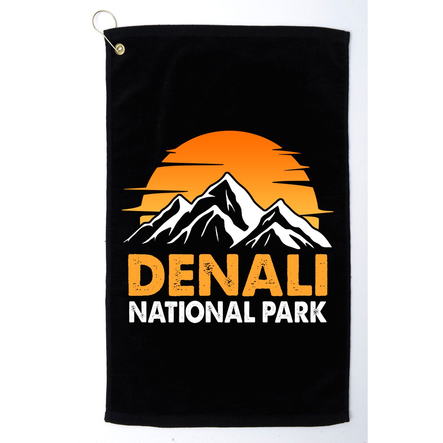 Denali National Park Golf Towel