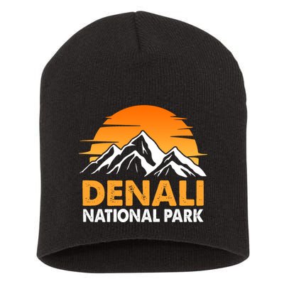 Denali National Park Short Acrylic Beanie