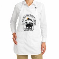 Do Not Pet The Fluffy Cows Yellowstone National Park Apron