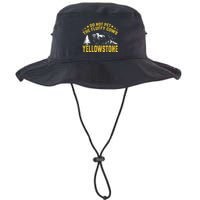 Do Not Pet The Fluffy Cows Buffalo & Bison Yellowstone Park Bucket Hat