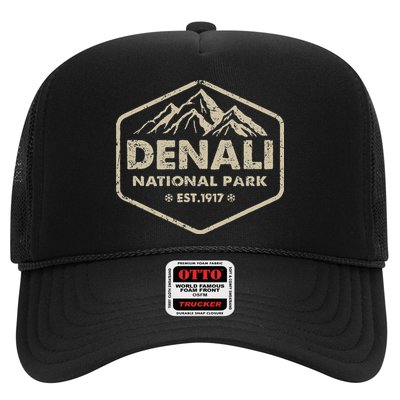 Denali National Park Alaska Mountains Nature Trucker Hat