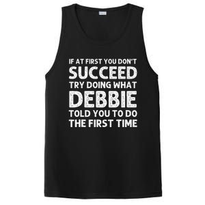 Debbie Name Personalized Birthday Funny Christmas Joke PosiCharge Competitor Tank