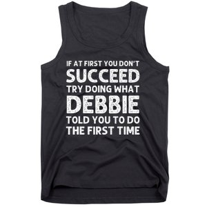 Debbie Name Personalized Birthday Funny Christmas Joke Tank Top