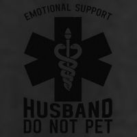 Do Not Pet Emotional Support Husband Cool Comfort Performance Bucket Hat